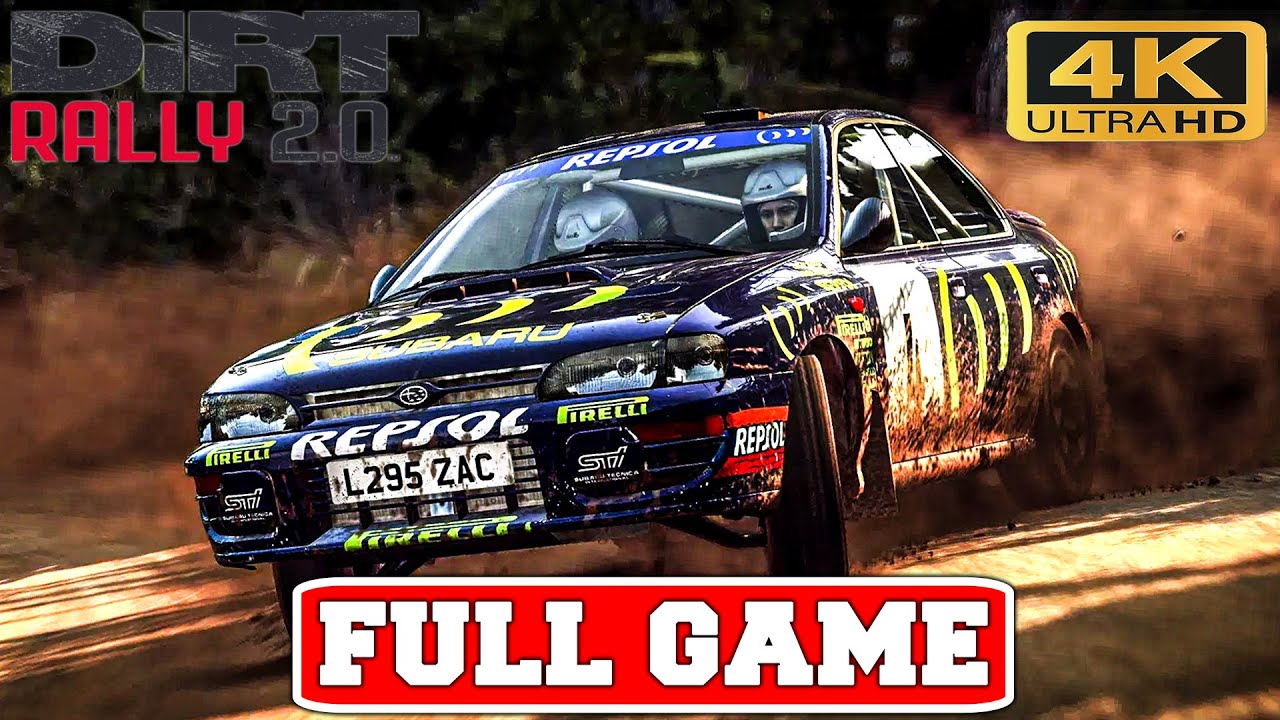 DIRT RALLY 2.0 - COLIN MCRAE: FLAT OUT PACK Gameplay Walkthrough FULL GAME No Commentary (PC 4K)