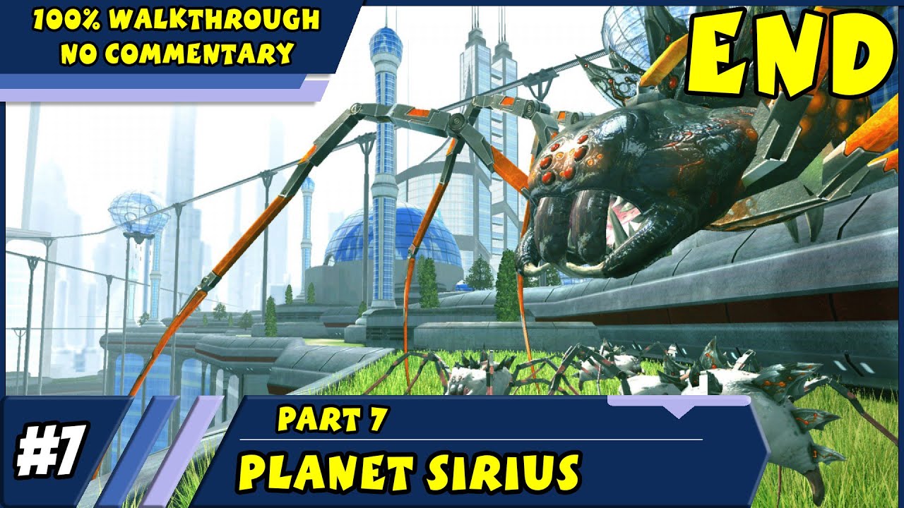 Serious Sam 2 (v2.091) Walkthrough (100%) - Part 7 - Planet Sirius [END]