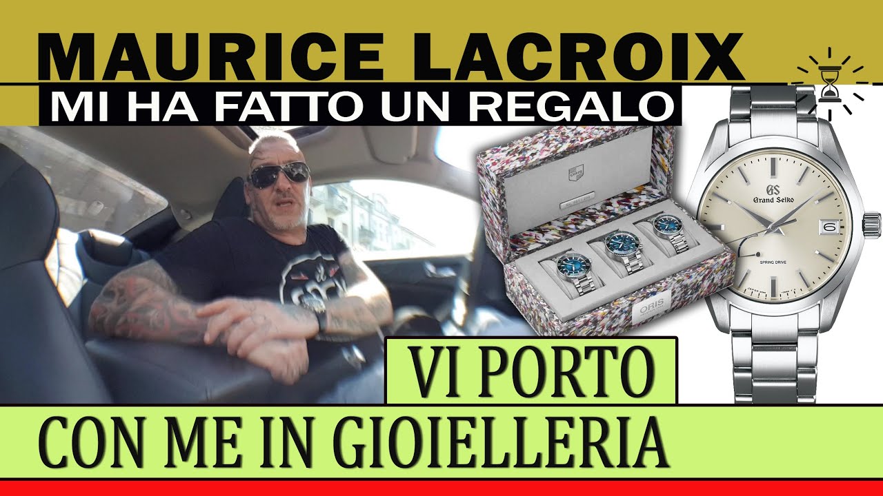 Live in gioielleria: Grand Seiko + Rado + Oris + Tag Heuer 🧐