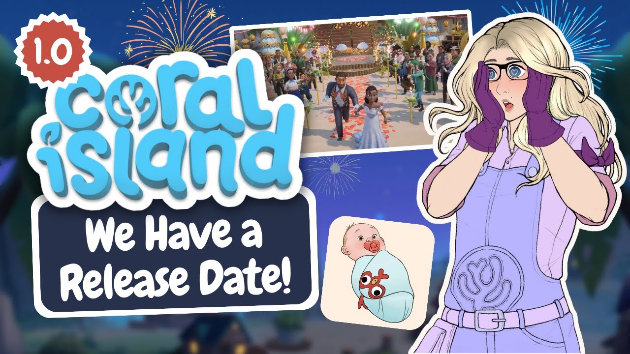 Coral Island 1.0 Trailer REACTION + Release Date Announcement!!! 🎉