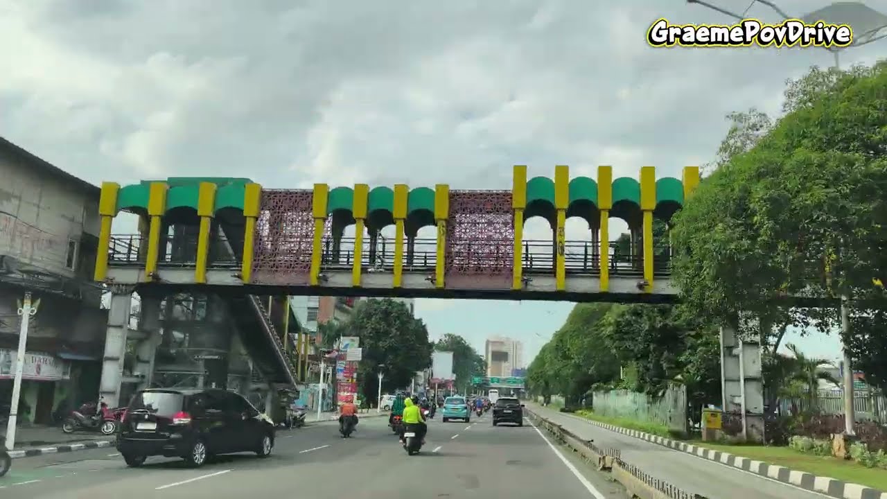 Driving in Jakarta 4K | From Jatinegara to Senen Flyover