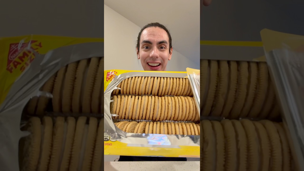 Оцениваем любимое фанатами печенье Golden Oreo #mukbang