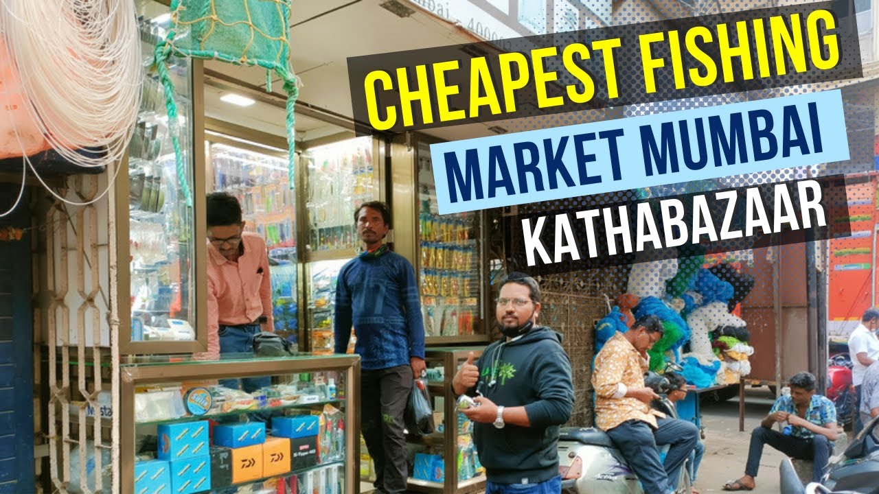 Cheapest Fishing Tackles Market in India | KathaBazaar | Masjid Bandar | Mumbai