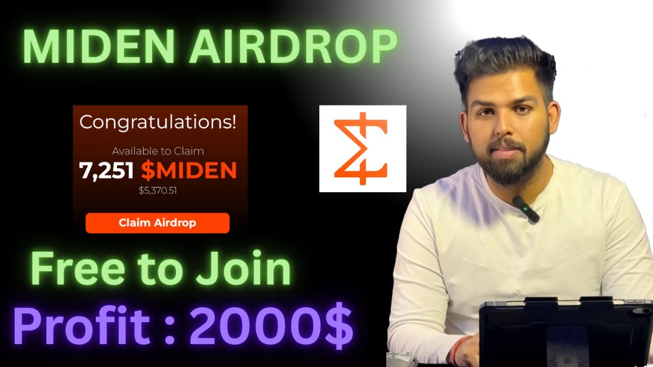 Miden Airdrop Confirmed 💰| Step-by-Step Guide for Indians || Markt Handler