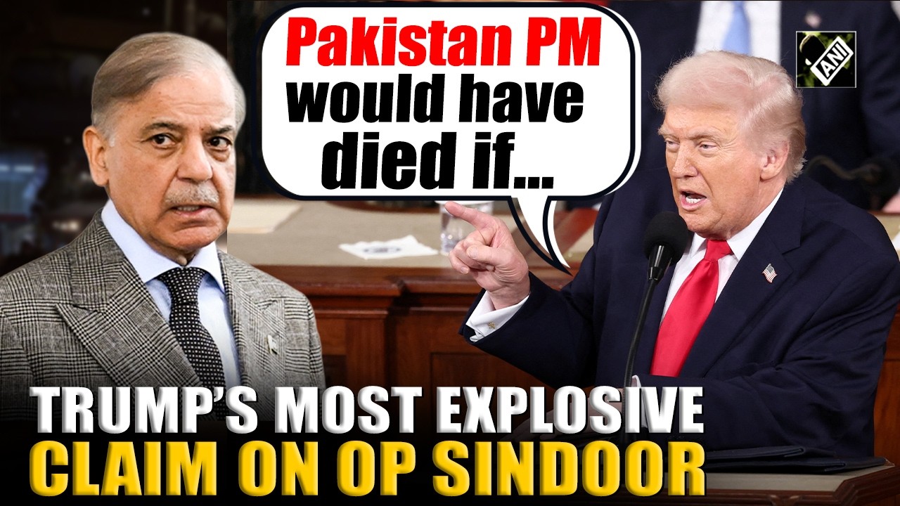 “Pakistan PM would have died if”: Trump’s most explosive claim on India-Pak War during SOTU address