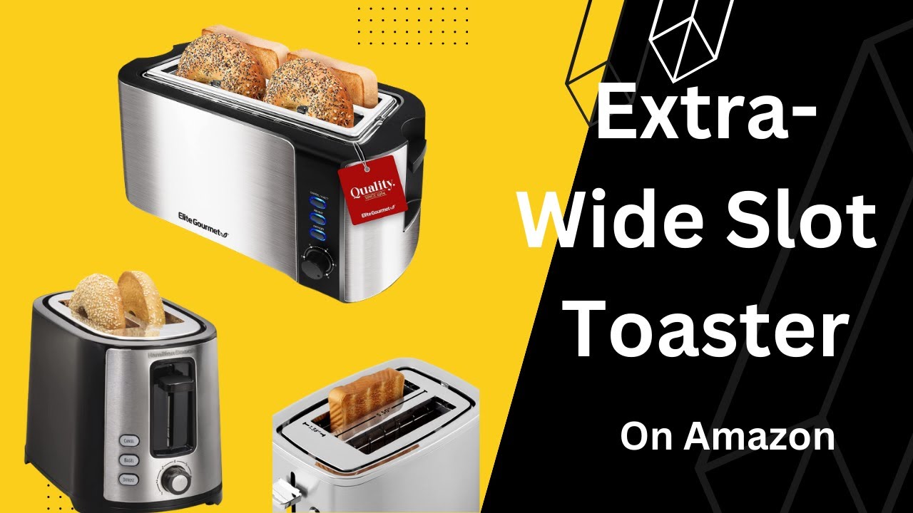 Best Extra-Wide Slot Toaster On Amazon 2023 | Top 5 Toaster Review | Products Review