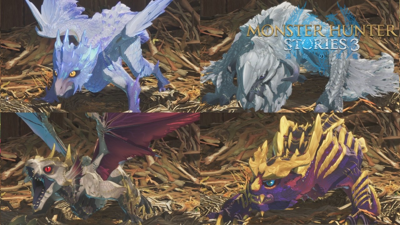 【MHST3】タマゴとオトモン集（サンティア）【モンスターハンターストーリーズ３】