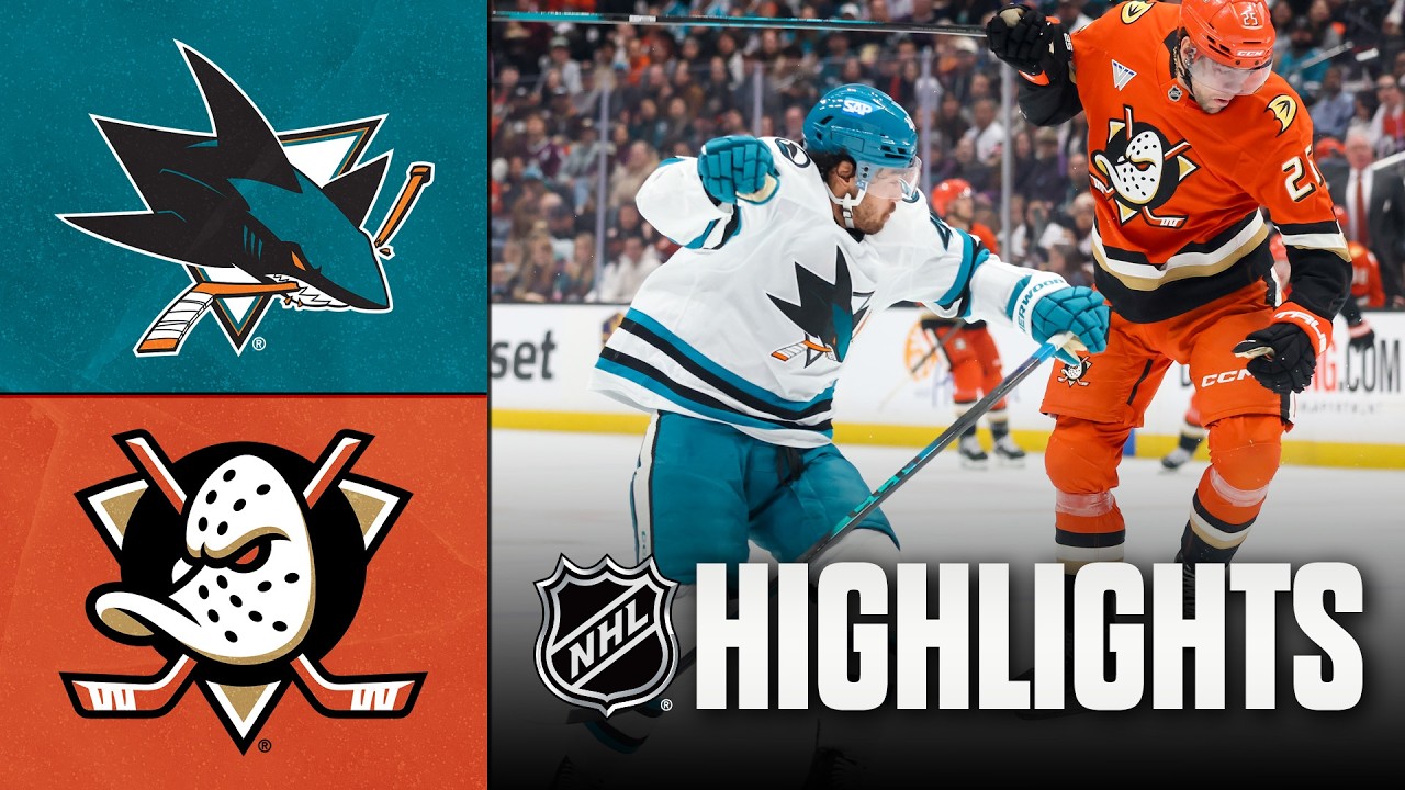 Sharks vs. Ducks | NHL Highlights | April 09, 2026