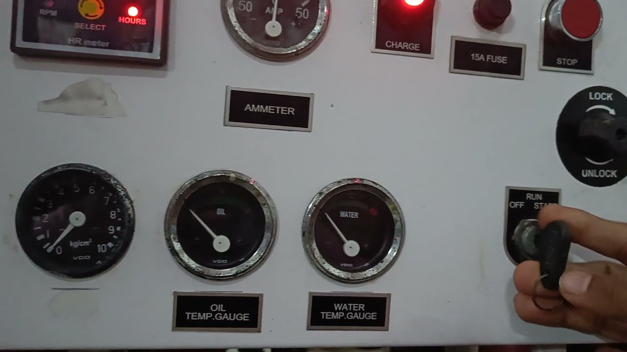 Fire diesel engine A check,DH full