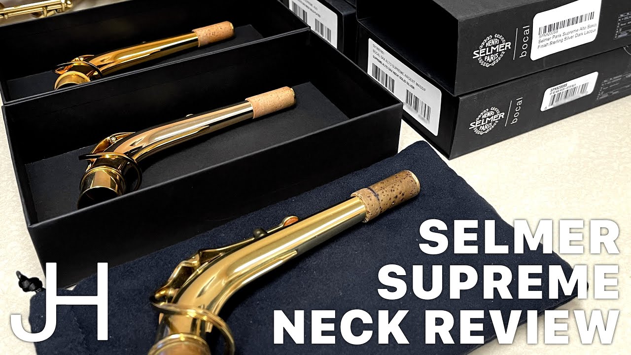 Selmer Supreme Solid Silver and Gold Plated Alto Saxophone Neck Review