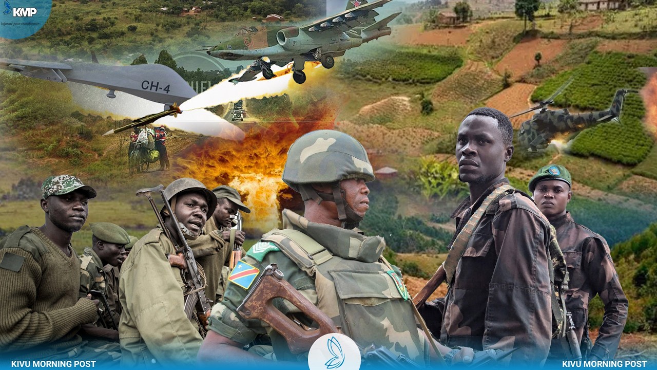 RDC-M23: MINEMBWE-CENTRE YASHAMBULIWA KWA DRONI ZA FARDC-FDNB