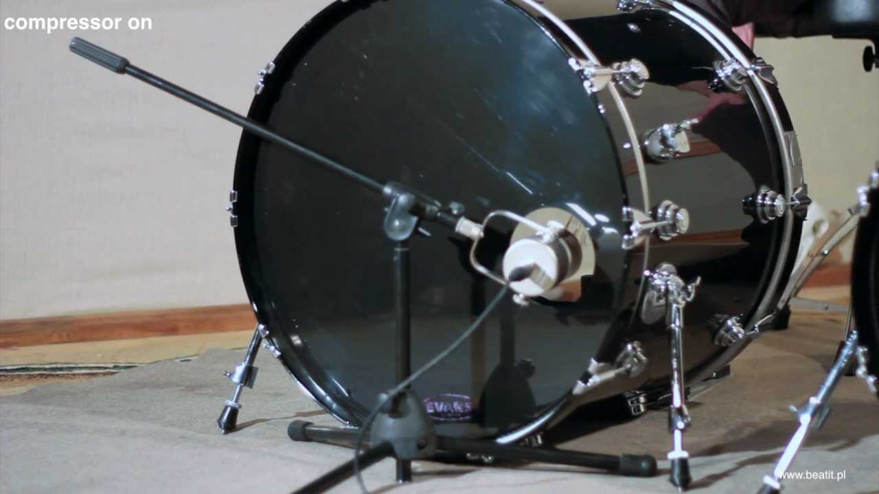Test mikrofon&oacute;w perkusyjnych do stopy - Sontronics DM-1B BeatIt.tv
