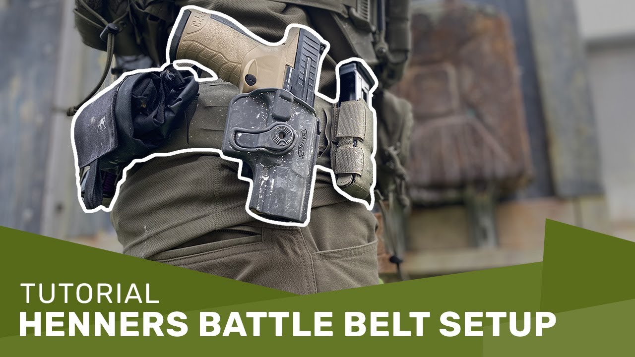 Warrior Belt Setup für Paintball und Airsoft (TT Warrior Belt LC) NEW
