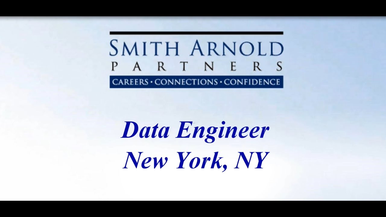 Data Engineer (CLOSED) | Smith Arnold Partners