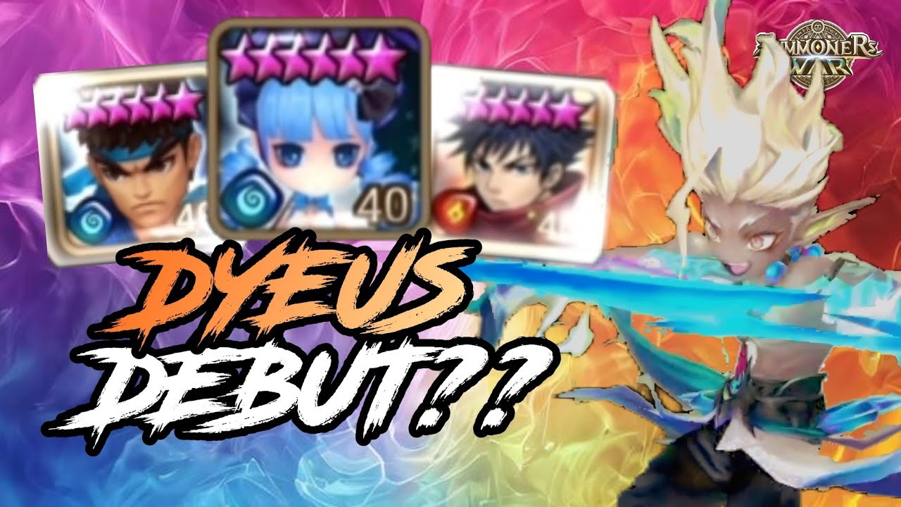 DYEUS IS ABSOLUTELY OUTRAGEOUS IN WORLD ARENA [Summoners War : Sky Arena]