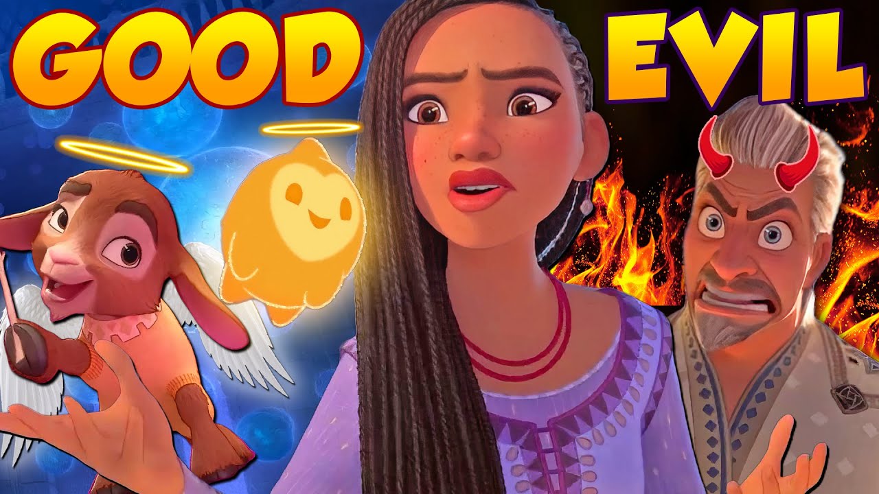 Disney's Wish Characters: Good to Evil