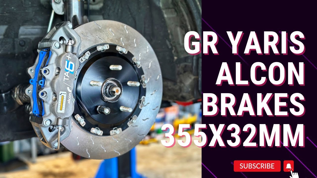 Toyota GR Yaris - комплект тормозов Alcon 355x32 мм от Ross-Sport
