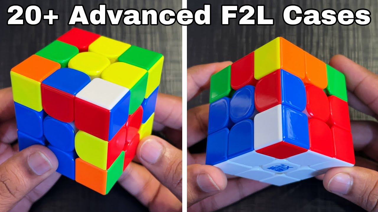 Easiest Advanced F2L Tutorial “CFOP”