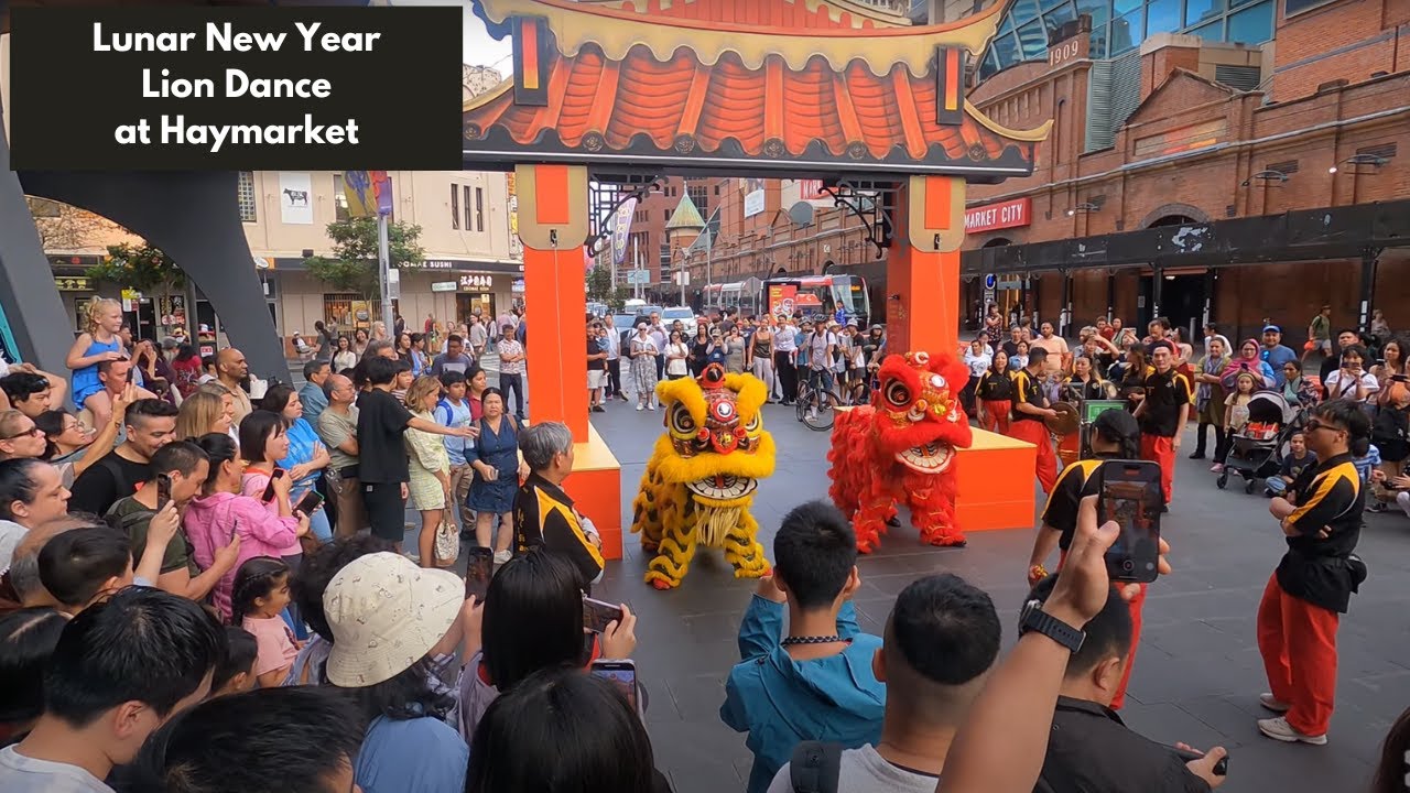 Haymarket Lion Dance | 4K 60FPS