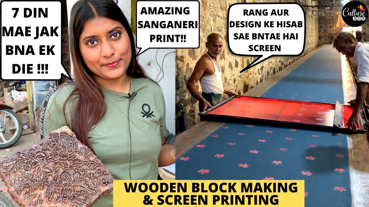 Ep-04 Sanganeri Screen Printing & Wooden hand Block Making - 500 Years old Artform