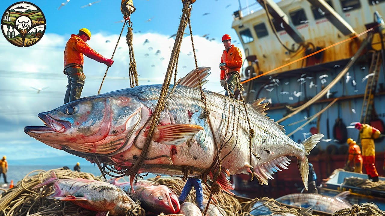 Pollock Harvesting, How American Triumph harvests thousands of tons of Pollock per trip