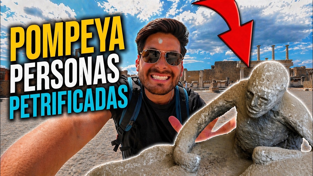 POMPEYA: PERSONAS CONGELADAS en CENIZAS - UNA CIUDAD PETRIFICADA HACE 2000 AÑOS
