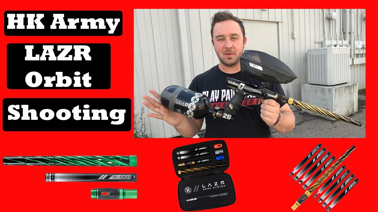 NEW HK Army LAZR ORBIT Barrel Kit Shooting and Review