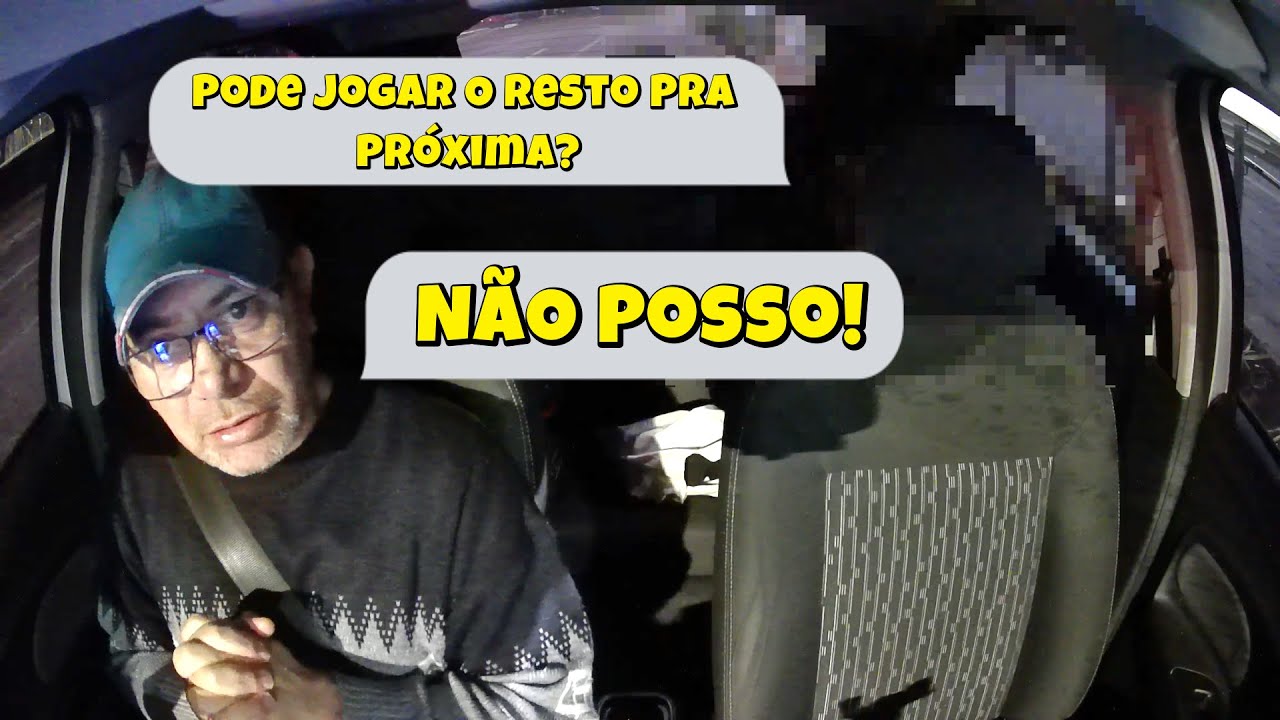 Passageira Não Tinha Todo O Valor da Corrida!