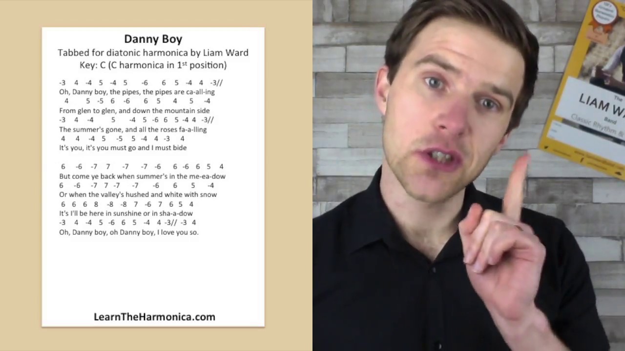Урок игры на губной гармошке Danny Boy на C-гармонике — Неделя Ирландии на LearnTheHarmonica.com