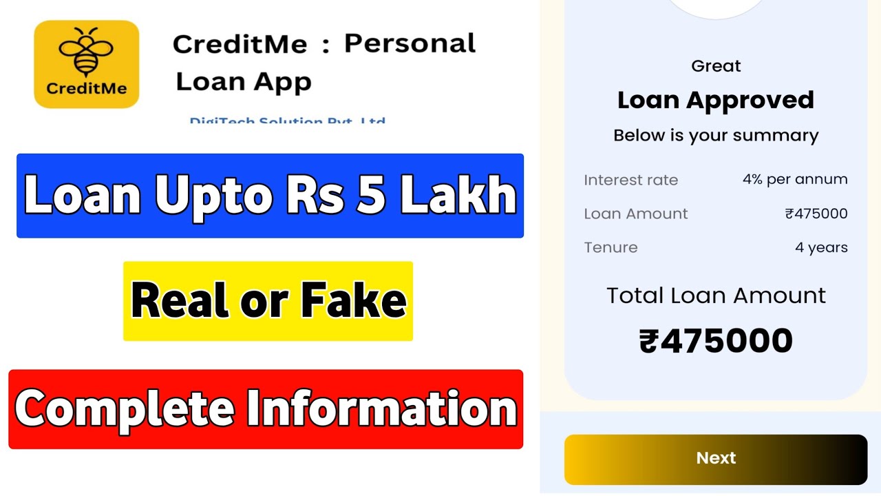 Creditme loan app | Creditme loan app real or fake | Creditme