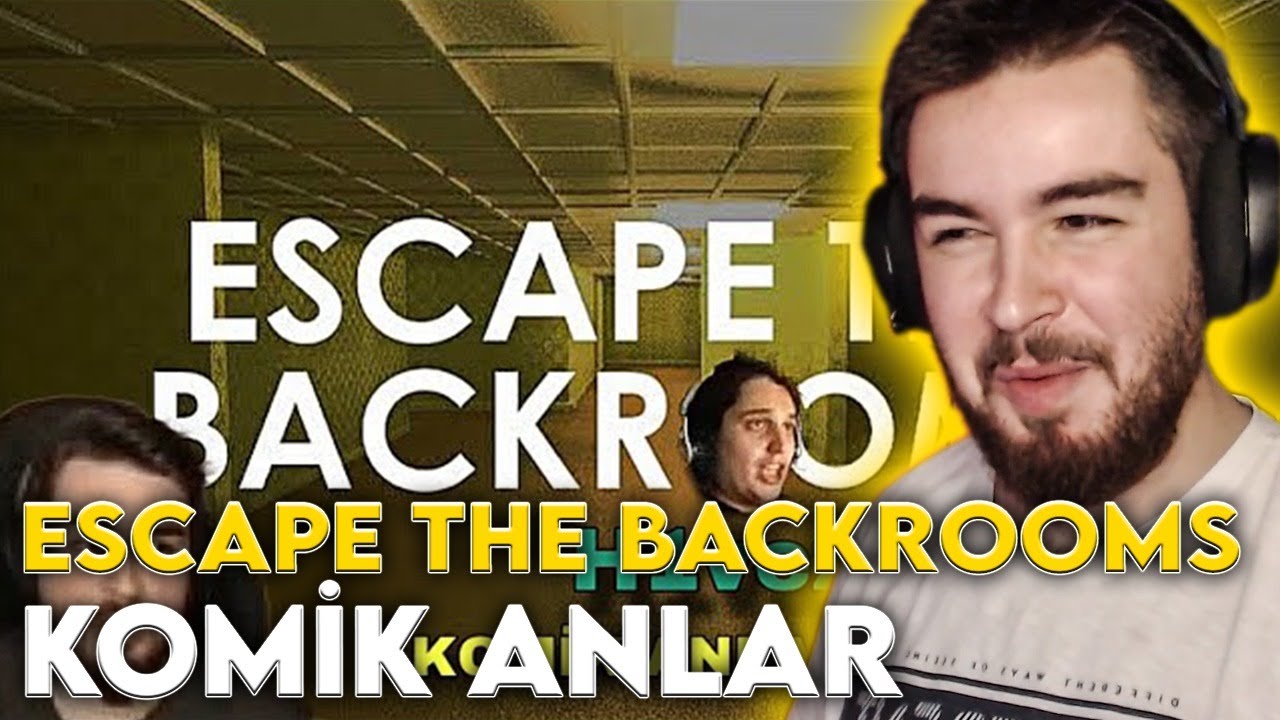 H1vezZz Escape The Backrooms Komik Anlar İzliyor