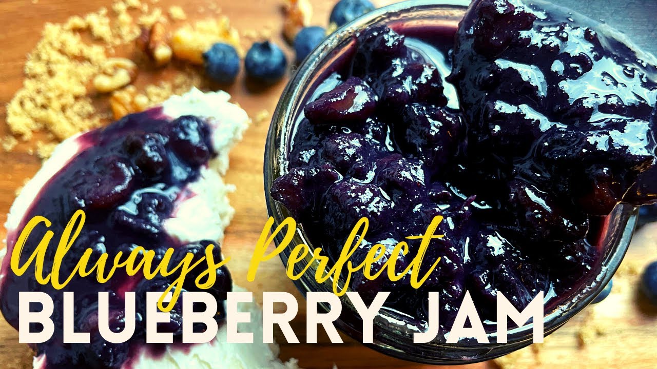 The Absolute BEST Blueberry Jam Recipe | No Pectin | Small Batch Canning