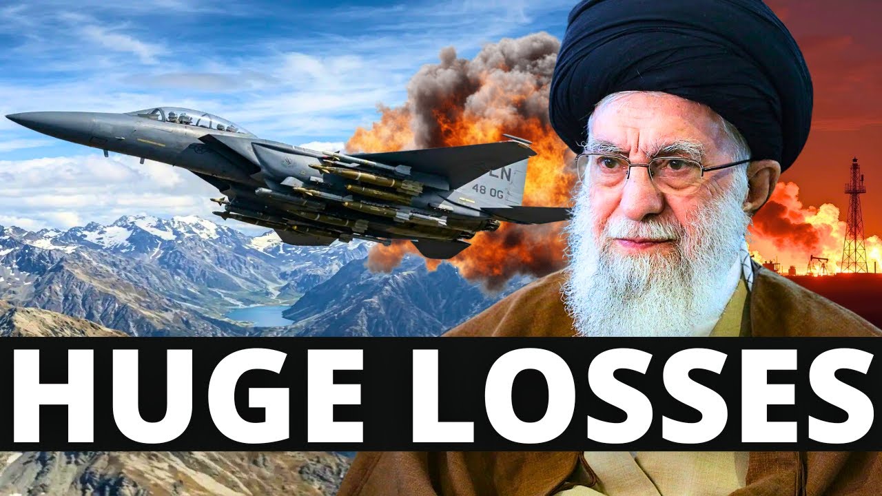 HEAVY US AIR FORCE LOSSES OVER IRAN, IRAN FIRES AT US SPECIAL FORCES! Breaking War News The Enforcer