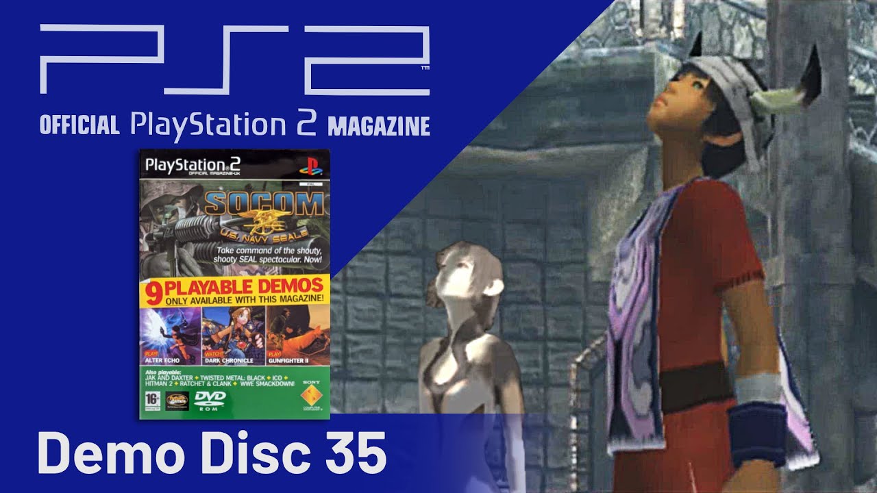 PS2 Demo Disc 35 Longplay HD (All Playable Demos and Videos)