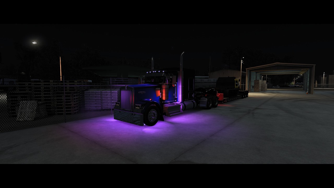 American Truck Simulator- Jasper's KW900 SCS Lowboy Alex to New Orleans