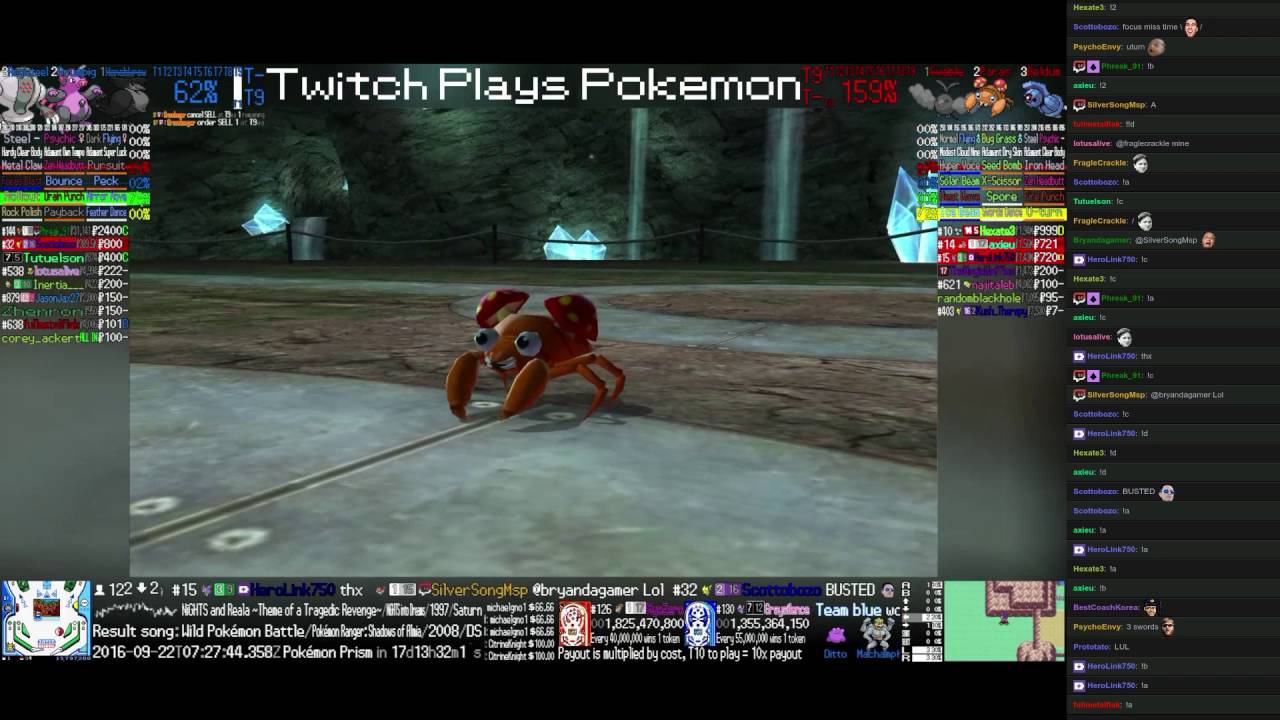 Twitch Plays Pok&eacute;mon Battle Revolution - Match #57935