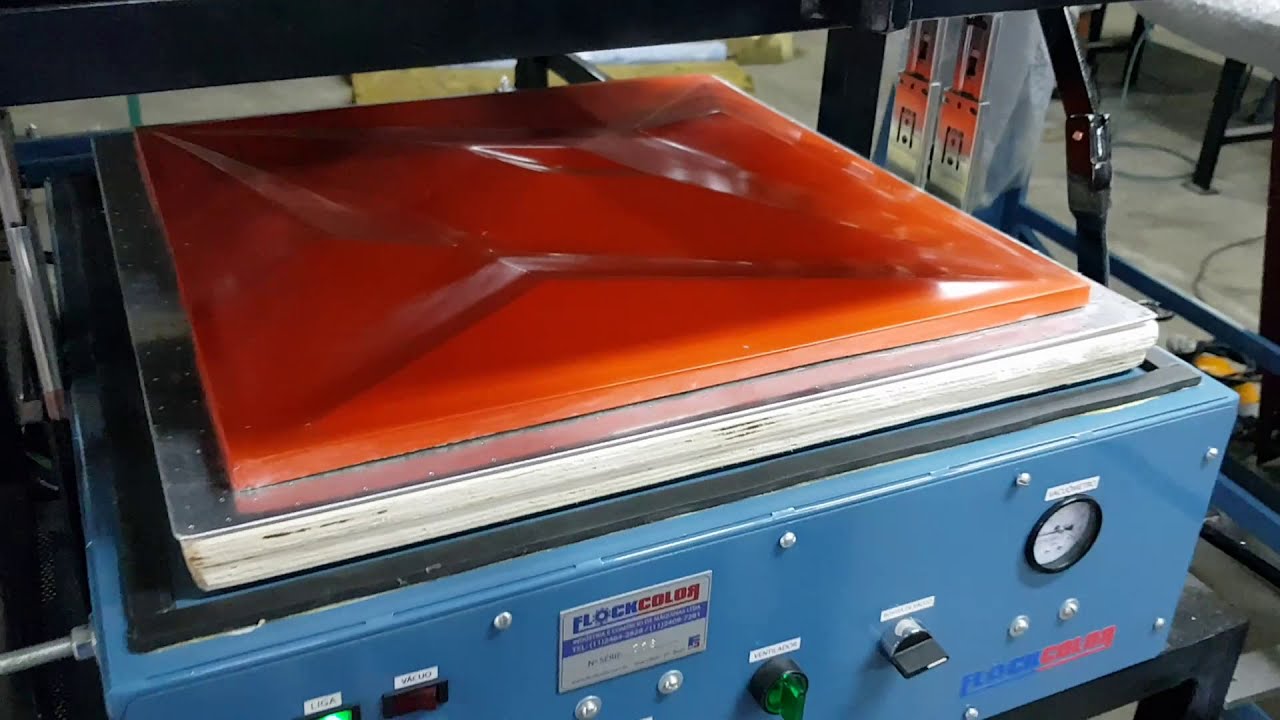 Como usar/funciona a Vacuum Forming Pró para fabricação das formas de ABS de 2mm