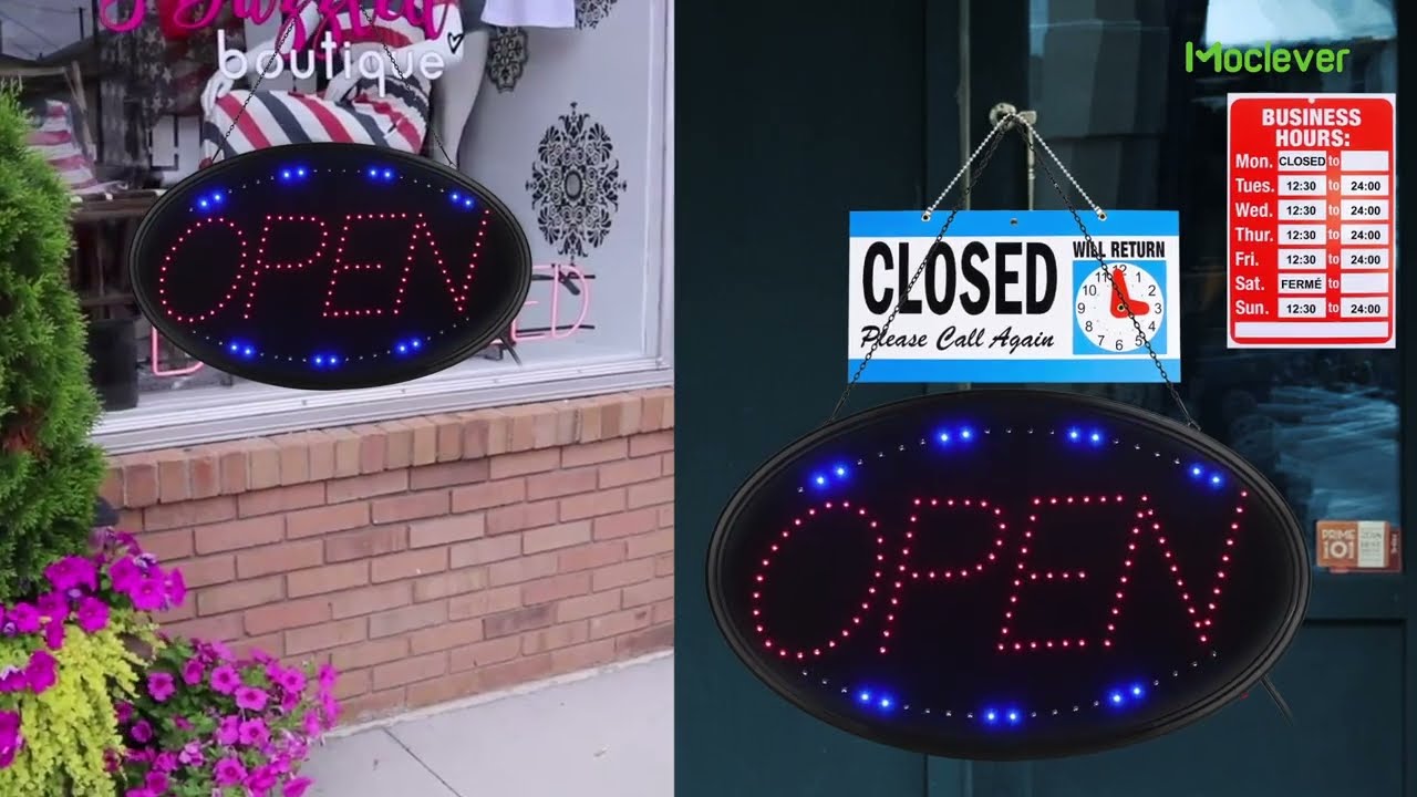 GPCT3615-22.64x13.78In LED Neon Open Sign