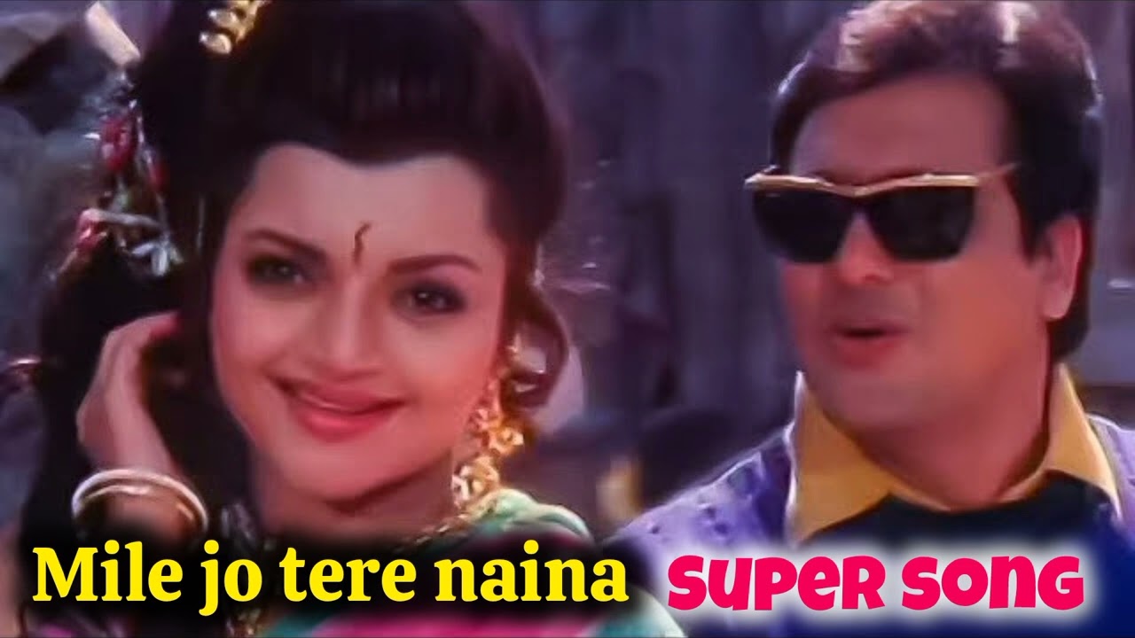 Mile jo tere naina hamare naina se | Do ankhen barah hanth   Govinda | superhit song