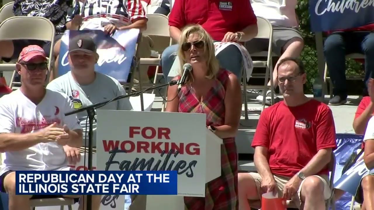 Republican leaders talk about early voting push, gaining support in suburbs at Illinois State Fair