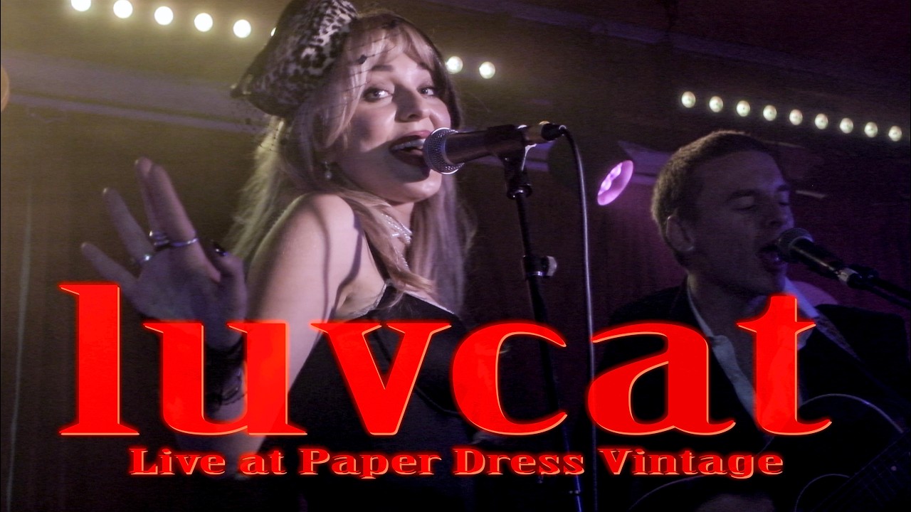 LUVCAT Live at Paper Dress Vintage