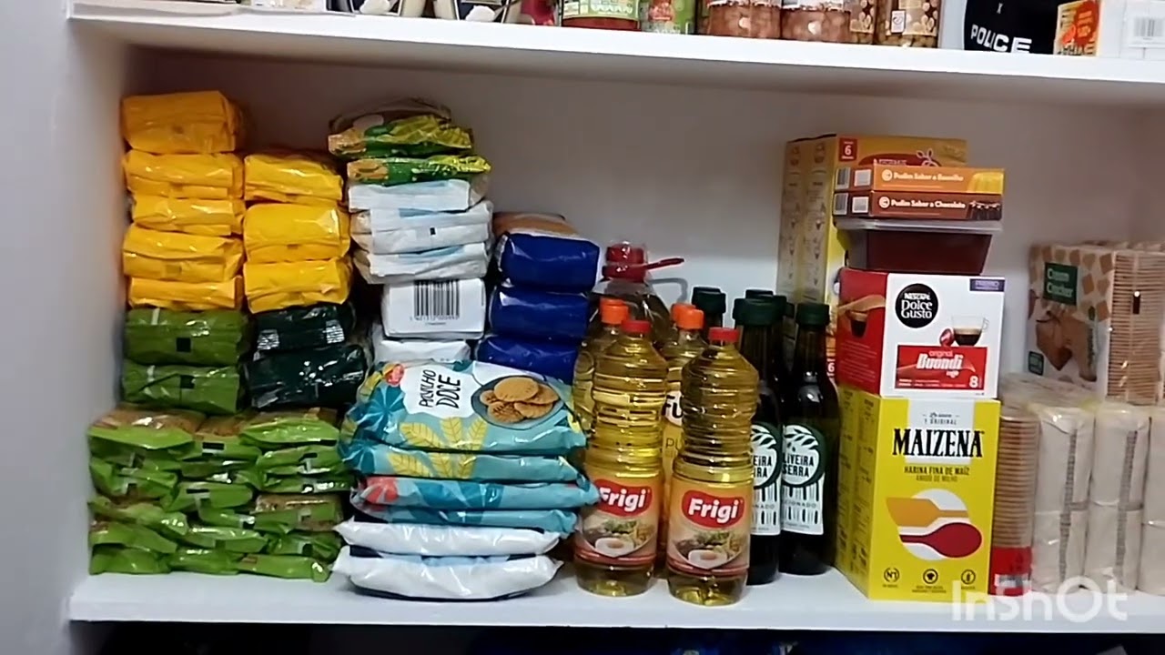 Compras de mercado para estoque de alimentos #estoque #estoquedecomida #estoqueja #portugal
