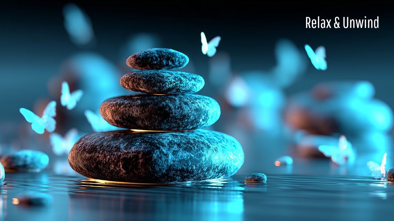 Deep Sleep & Nervous System Reset | Calming Zen Stones Soundscape (3 Hours)