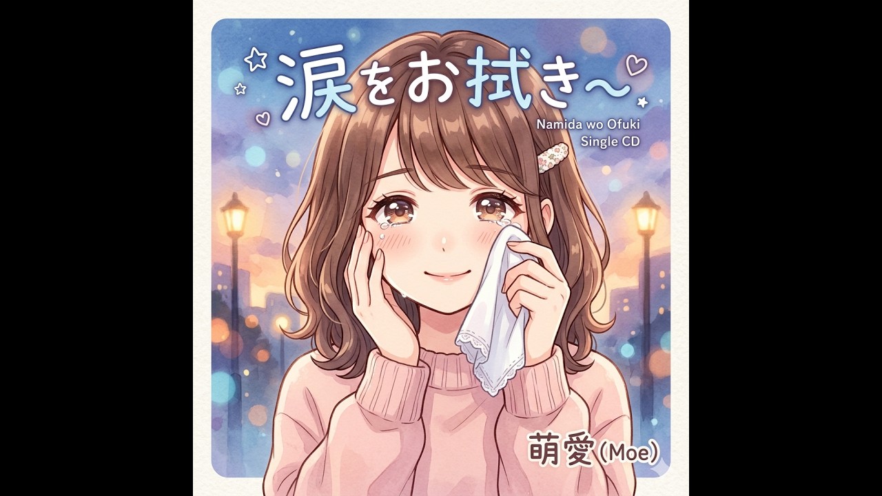 [涙をお拭き]　作詞/小堺兼廣　作編曲/AI　SUNO　