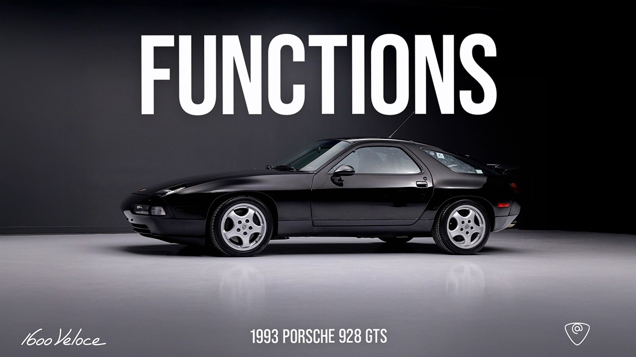 1993 Porsche 928 GTS | Functions