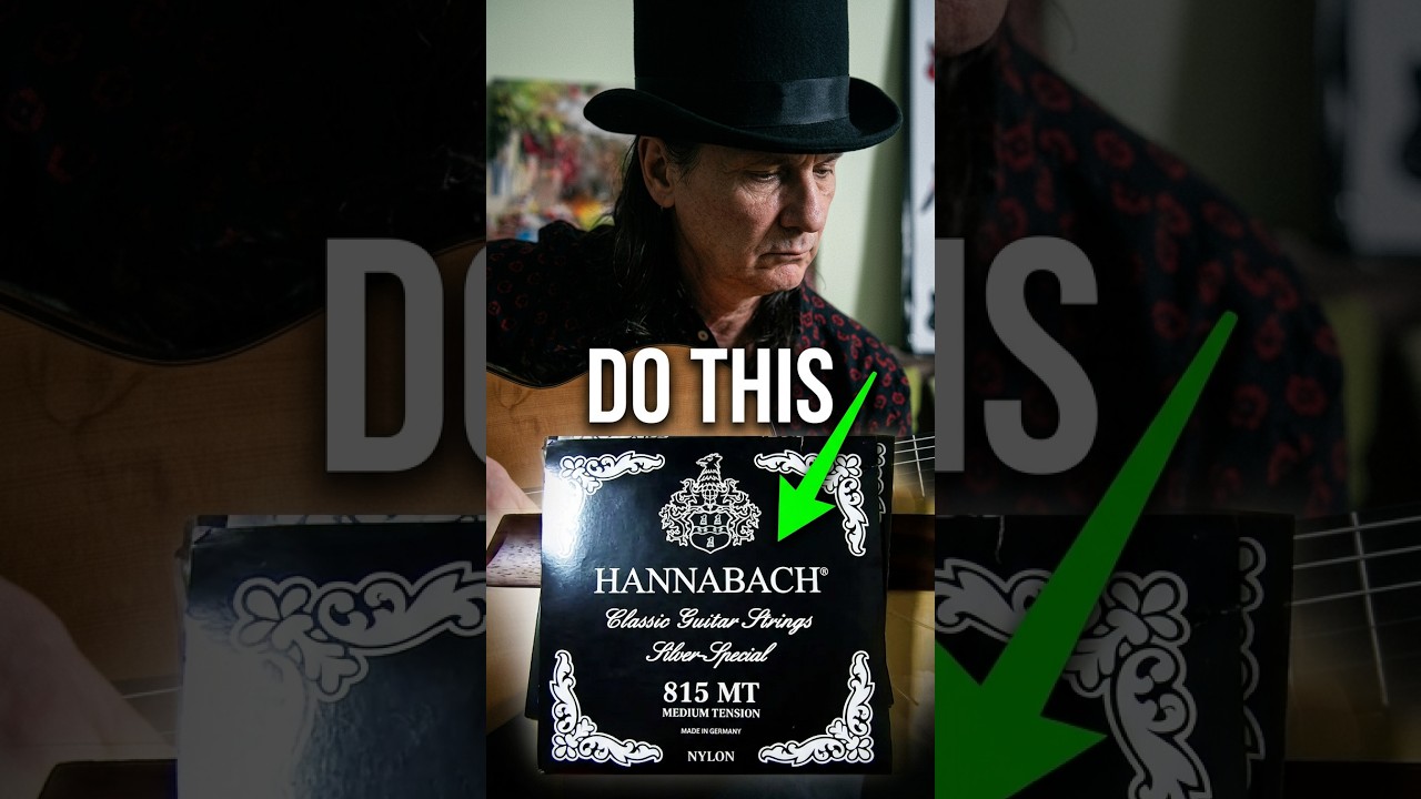 Hannabach 815MT Nylon Strings / Medium Tension Demo N2