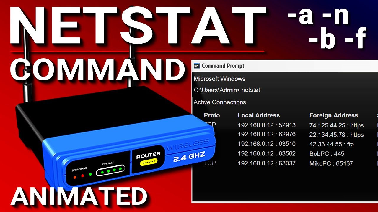 Объяснение команды NETSTAT