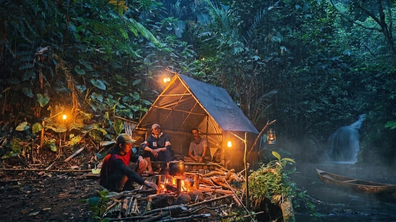 Разбейте лагерь в полной тишине и покое — под шум реки и костра, в прибрежном лесу.