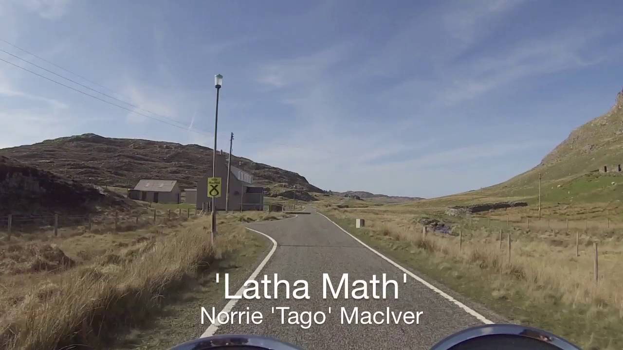 Latha Math - a Motorbike Trip on the Isle of Lewis. ScotVlog 52