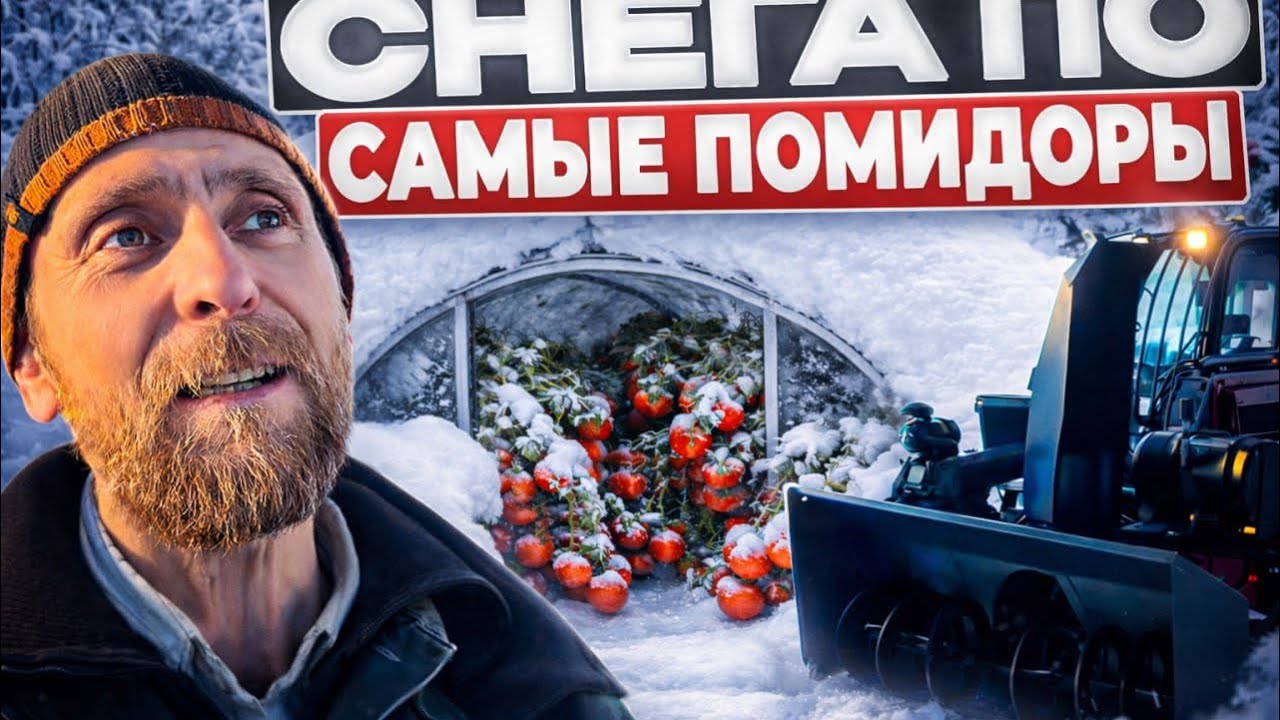 Снега по самые помидоры